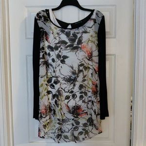 Miraclesuit 2 piece tunic with high/low hem